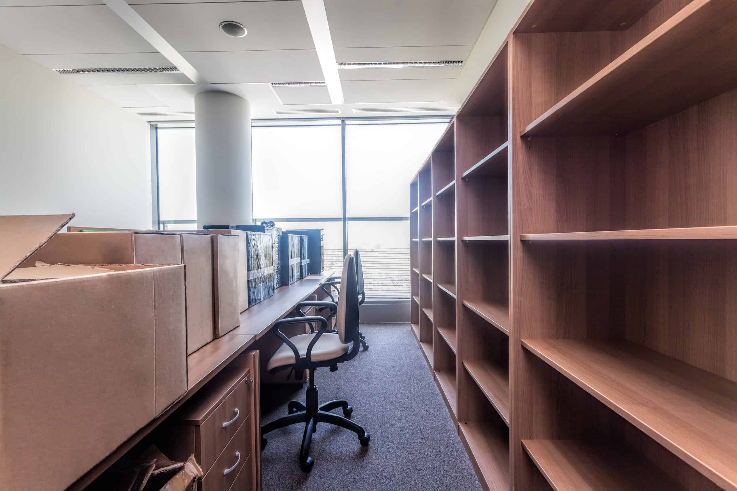 packing an office can be a lot of work, which is why hiring a professional commercial mover is a smart move!